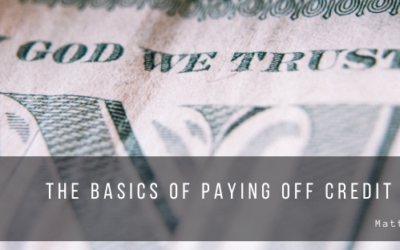 The Basics of Paying Off Credit Card Debt